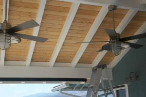 Electrical Ceiling Fan Patio Install - Electrical