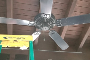 Electrical Ceiling Fan Patio Repairs - Electrical
