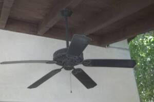 Electrical Ceiling Fan Patio Repairs - Electrical