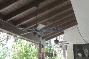 Electrical Ceiling Fan Patio Repairs - Electrical