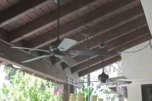 Electrical Ceiling Fan Patio Repairs - Electrical