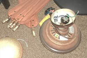 Electrical Ceiling Fan Reinstall - Electrical