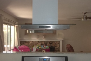 Electrical Kitchen Hood Island Install - Electrical