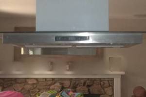 Electrical Kitchen Hood Island Install - Electrical