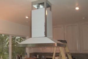 Electrical Kitchen Hood New Installation - Electrical