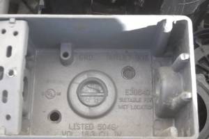 Electrical Lighting Box Replace - Electrical