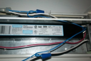 Electrical Lighting Retail Ballast Replace - Electrical