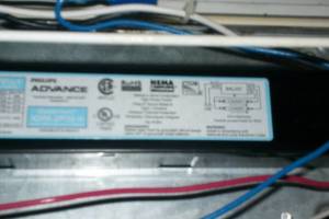 Electrical Lighting Retail Ballast Replace - Electrical