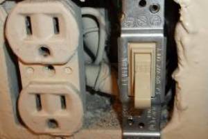 Electrical Switch Plugs Replace Outlet - Electrical