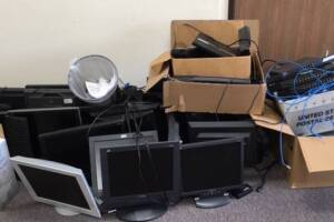 Hauling Business Office Cleanout - Hauling