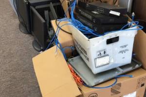 Hauling Business Office Cleanout - Hauling