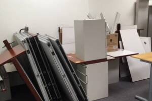 Hauling Business Office Cleanout - Hauling