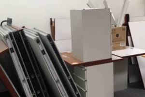 Hauling Business Office Cleanout - Hauling