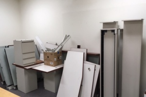 Hauling Business Office Cleanout - Hauling
