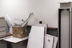 Hauling Business Office Cleanout - Hauling