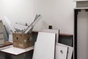 Hauling Business Office Cleanout - Hauling