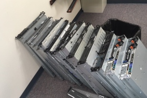 Hauling Business Office Cleanout - Hauling