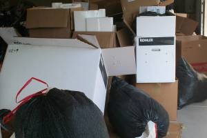 Hauling Home Garage Trash Cleanout - Hauling