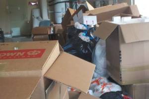 Hauling Home Garage Trash Cleanout - Hauling