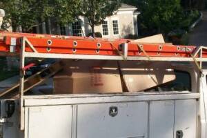 Hauling Home Garage Trash Cleanout - Hauling