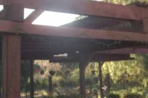 Hauling Home Patio Cover Demo - Hauling