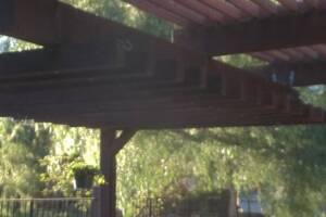 Hauling Home Patio Cover Demo - Hauling