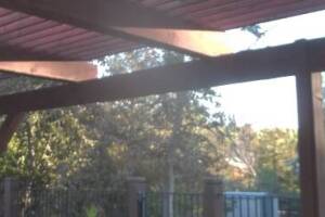 Hauling Home Patio Cover Demo - Hauling