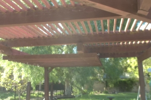 Hauling Home Patio Cover Demo - Hauling