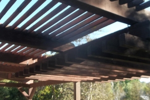 Hauling Home Patio Cover Demo - Hauling