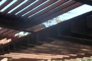 Hauling Home Patio Cover Demo - Hauling