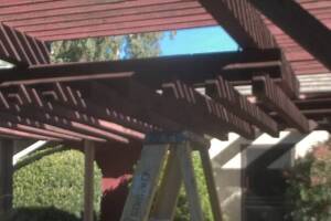 Hauling Home Patio Cover Demo - Hauling