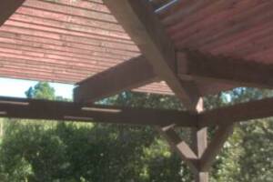 Hauling Home Patio Cover Demo - Hauling