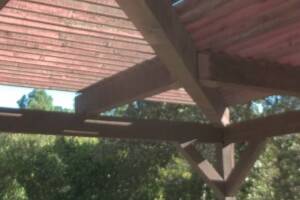 Hauling Home Patio Cover Demo - Hauling