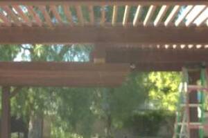 Hauling Home Patio Cover Demo - Hauling