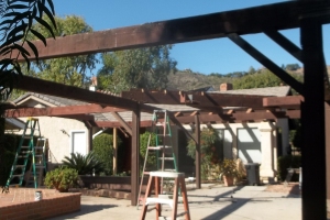 Hauling Home Patio Cover Demo - Hauling