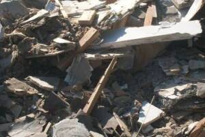 Hauling Home Yard Demo Debris - Hauling