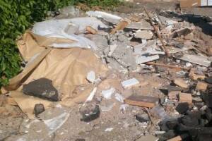 Hauling Home Yard Demo Debris - Hauling