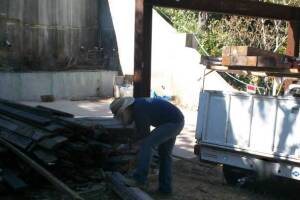 Hauling Home Yard Property Demo - Hauling