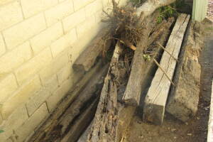 Hauling Yard Waste Wood Logs - Hauling