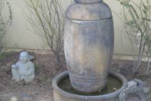 Landscaping Yard Fountain Hose Repair - Landscaping