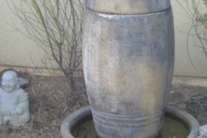 Landscaping Yard Fountain Hose Repair - Landscaping