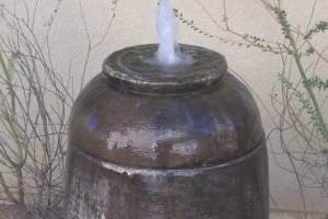 Landscaping Yard Fountain Hose Repair - Landscaping