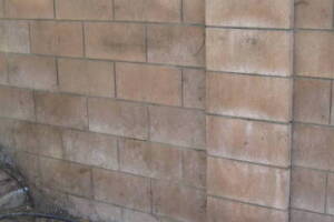 Landscaping Pressure Washing Concrete Wall - Landscaping