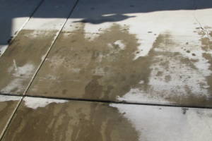 Landscaping Pressure Washing Driveway Spots - Landscaping