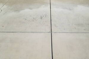 Landscaping Pressure Washing Driveway Spots - Landscaping