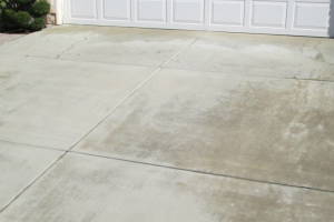 Landscaping Pressure Washing Driveway Spots - Landscaping