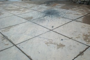 Landscaping Pressure Washing Oil Yard Debris - Landscaping