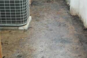 Landscaping Pressure Washing Oil Yard Debris - Landscaping