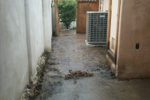 Landscaping Pressure Washing Oil Yard Debris - Landscaping