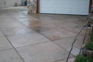 Landscaping Pressure Washing Oil Yard Debris - Landscaping